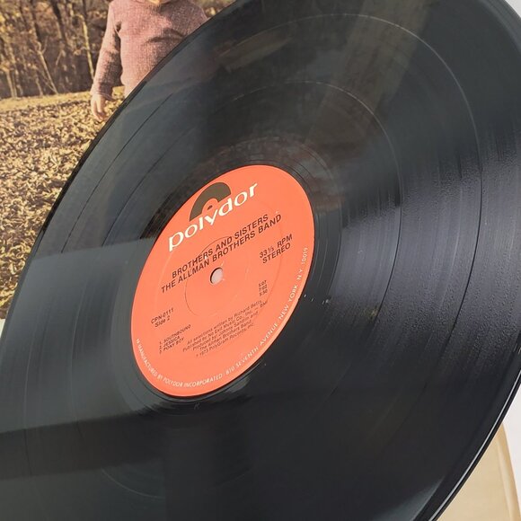 Allman Brothers Band Vinyl Record Brothers Sisters LP CPN 0111 Keel Pressing NM+ - Picture 10 of 10